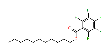 Undecyl 2,3,4,5,6-pentafluorobenzoate